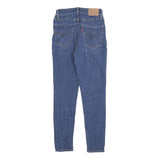 LEVI'S 721 Womens Slim Skinny Denim Medium W26 L26 Zip Cotton Blend Jeans