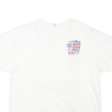 DELTA Mens White Auto Club Finals 2017 Graphic T-Shirt 2XL Short Sleeve Crew