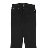 LAUREN RALPH LAUREN Womens Jeans Black Regular Straight Denim Medium W30 L28