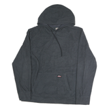 DICKIES Mens Black Hoodie XL Pullover Drawstring Pocket Casual Workwear