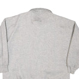 CURRENT SEEN Womens Grey Casual Button Cotton Blend Jacket L Plain Comfortable