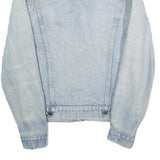 LEVI'S Mens Blue Cotton Denim Jacket L Button Closure Classic Fit Plain Chest