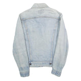 LEVI'S Mens Blue Cotton Denim Jacket L Button Closure Classic Fit Plain Chest