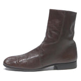 CHARLIE BROWN Womens Ankle Boots Leather Brown UK 7.5 Stylish Comfortable