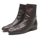 CHARLIE BROWN Womens Ankle Boots Leather Brown UK 7.5 Stylish Comfortable