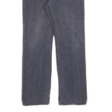 CARHARTT Mens Cotton Grey Regular Straight Trousers W33 L34 Workwear Zip Closure