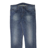 CARHARTT Mens Regular Fit Blue Denim Jeans W35 L32 Classic Cotton Blend Workwear
