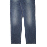 CARHARTT Mens Regular Fit Blue Denim Jeans W35 L32 Classic Cotton Blend Workwear