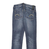 G-STAR Womens Regular Blue Denim Jeans W26 L28 Zip Button Classic Fit