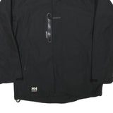 HELLY HANSEN Mens Black Workwear Jacket S Polyester Blend Zip Plain Outdoor