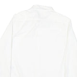 LEVI'S Mens White Cotton Blend Casual Shirt S Classic Button Up Long Sleeve