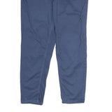 CALVIN KLEIN JEANS Mens Regular Fit Blue Cotton Blend Trousers W32 L30 Classic