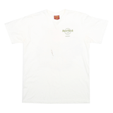 HARD ROCK CAFE Mens White Phoenix Graphic T-Shirt S Short Sleeve Crew Neck