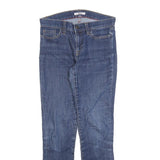 TOMMY HILFIGER Womens Slim Blue Denim Slim Jeans W28 L28 Denim Zip