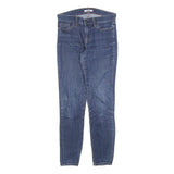 TOMMY HILFIGER Womens Slim Blue Denim Slim Jeans W28 L28 Denim Zip