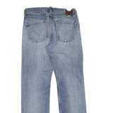 LEVI'S Mens Regular Fit Straight Blue Denim Light W32 L32 Zip Jeans Casual