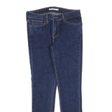 LEVI'S 711 Womens Jeans Blue Slim Skinny Denim Medium W26 L28 Stretch Cotton
