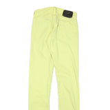 LEVI'S 511 Slim Womens Jeans Yellow Slim Cotton Blend W26 L33 Stylish Zip