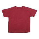 CSL Mens Red San Francisco 49ers Graphic T-Shirt 2XL Short Sleeve Crew Neck NFL