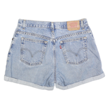 LEVI'S Womens Denim Blue Casual Shorts M W31 Classic Fit Lightweight