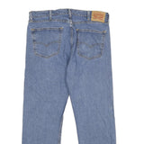 LEVI'S 505 Mens Jeans Blue Relaxed Straight Denim Medium W38 L30 Classic Casual