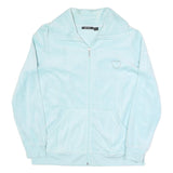 ESMARA Womens Blue Outdoor Jacket L Polyester Blend Woven Plain Zip Relaxed Fit