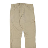 FJALLRAVEN Mens Cotton Blend Beige Regular Straight Trousers W29 L31 Outdoor