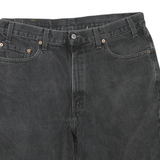 LEVI'S Womens Denim Black Shorts XL W36 Classic Cotton Blend Casual