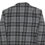 PENDLETON Womens Black & Grey Check Wool Button Jacket M Woven Classic