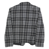 PENDLETON Womens Black & Grey Check Wool Button Jacket M Woven Classic