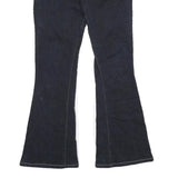 ELIZABEH AND JAME TEXTILE Womens Jeans Blue Relaxed Flared Denim Dark W30 L30
