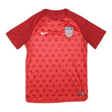 NIKE Mens Red USA Graphic T-Shirt S Short Sleeve Crew Neck Sports