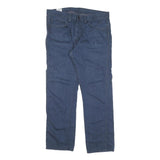 LEVI'S 513 Mens Jeans Blue Regular Straight Denim Medium W36 L32 Classic Style