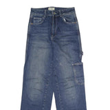 TALLY WEIJL Womens Blue Regular Straight Denim Medium W26 L28 Casual Workwear