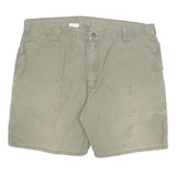 CARHARTT Mens Shorts Beige Casual Cotton Blend 3XL W42 Workwear Pockets