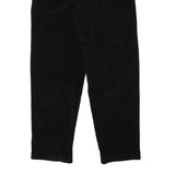 ROUNDTREE AND YORKE Mens Cotton Blend Black Relaxed Trousers W31 L30 Zip Closure