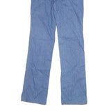 DADDYS MONEY Womens Jeans Blue Regular Straight Denim W24 L31 Buckled Pockets