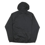 ADIDAS Mens Black Yellow Track Jacket M Polyester Plain Zip Hooded