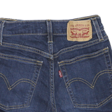 LEVI'S Womens Denim Blue Cut-Off Shorts XXS W23 Raw Hem Casual