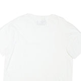 DICKIES Mens White Classic T-Shirt L Short Sleeve Crew Neck Plain Essential