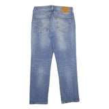 LEVI'S 514 BIG E Mens Slim Blue Denim Medium Wash W32 L30 Zip Skinny Jeans