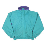 OSH KOSH Mens Blue & Purple Classic Jacket M Polyester Blend Zip Pockets