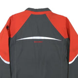 MAMMUT Womens Grey & Red Outdoor Jacket 2XL Polyester Blend Zip Windstopper