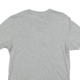 NIKE Mens Grey Crew Neck Short Sleeve Graphic T-Shirt M Cotton Blend