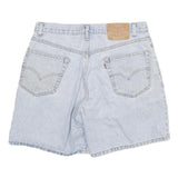 LEVI'S Mens Denim Light Blue Classic Fit XL W33 Cotton Blend Shorts