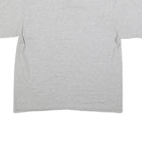 NIKE Mens Grey Cotton Graphic T-Shirt L Short Sleeve Crew Neck Casual Comfort