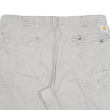 CARHARTT Mens Cotton Blend Grey Casual Shorts 3XL W40 Relaxed Fit Durable