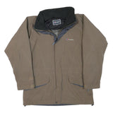 BERGHAUS Womens Brown Outdoor Jacket L Polyester Blend Zip Goretex