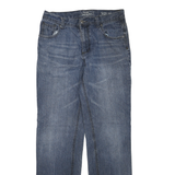 DICKIES Womens Regular Fit Blue Denim Jeans W30 L32 Zip Cotton Blend Casual