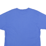 CHAMPION Mens Blue XL T-Shirt Short Sleeve Crew Neck Cotton Casual Top